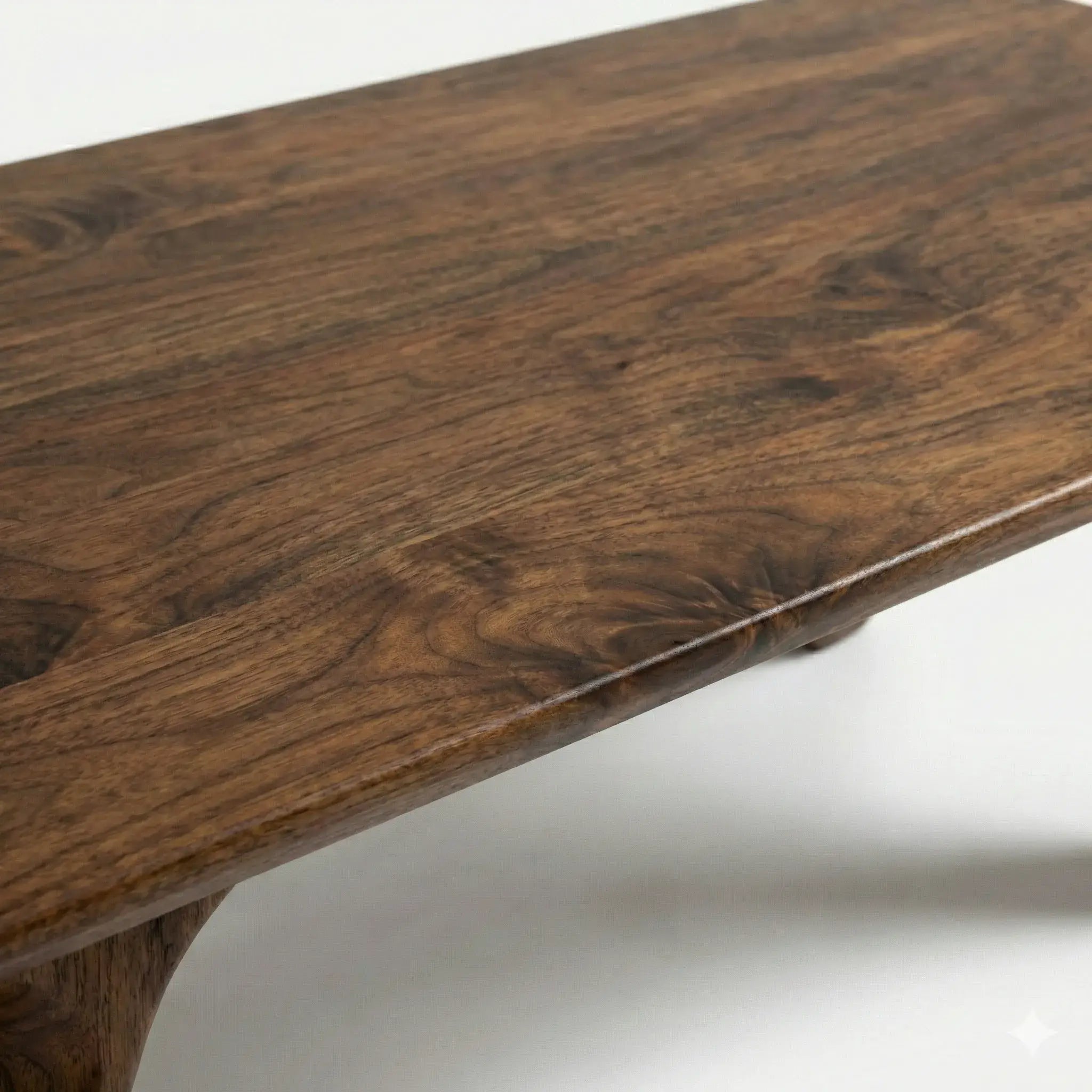 Laurel Sculpted Wood Coffee Table