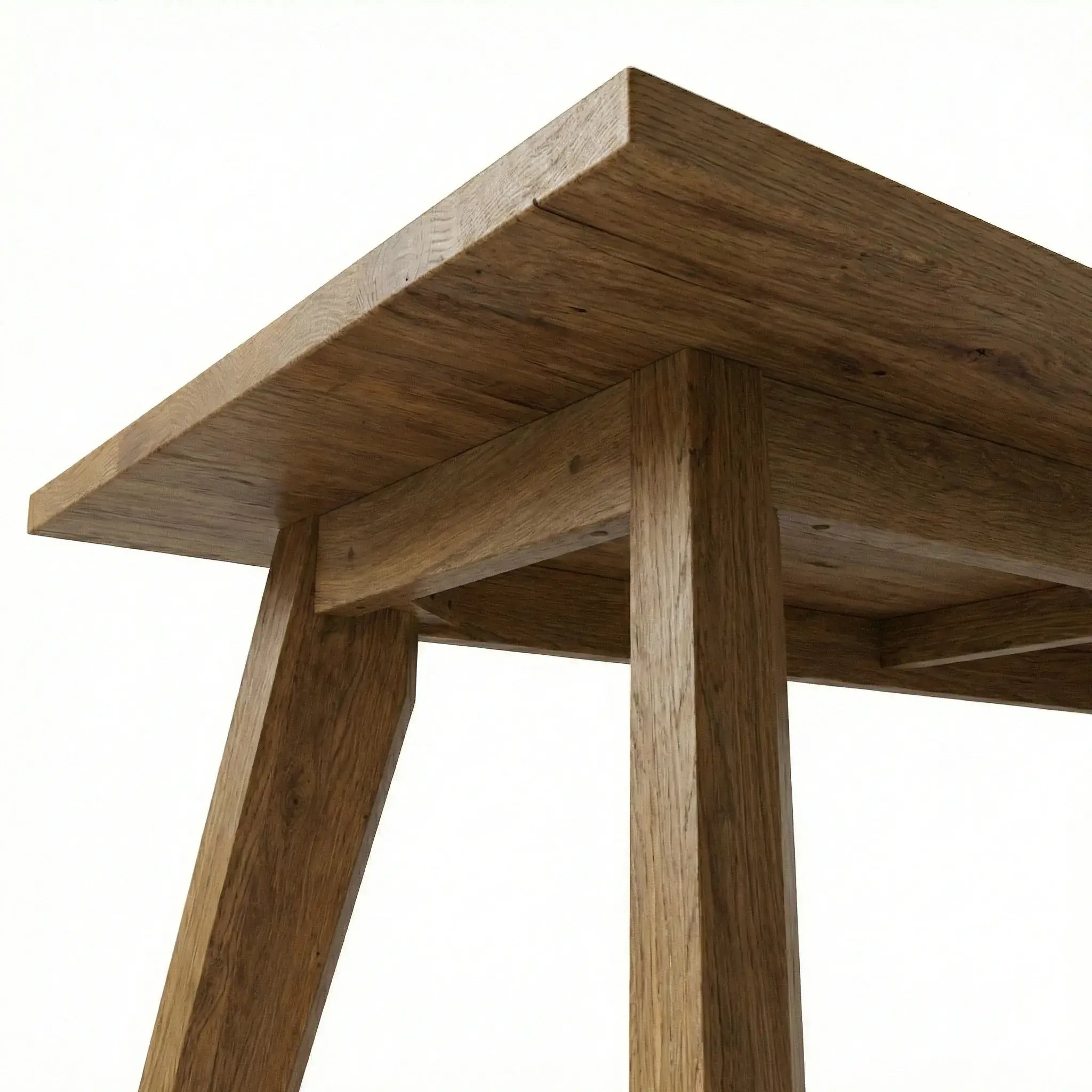 Arlo Sled-Base Dining Table in Toasted Oak