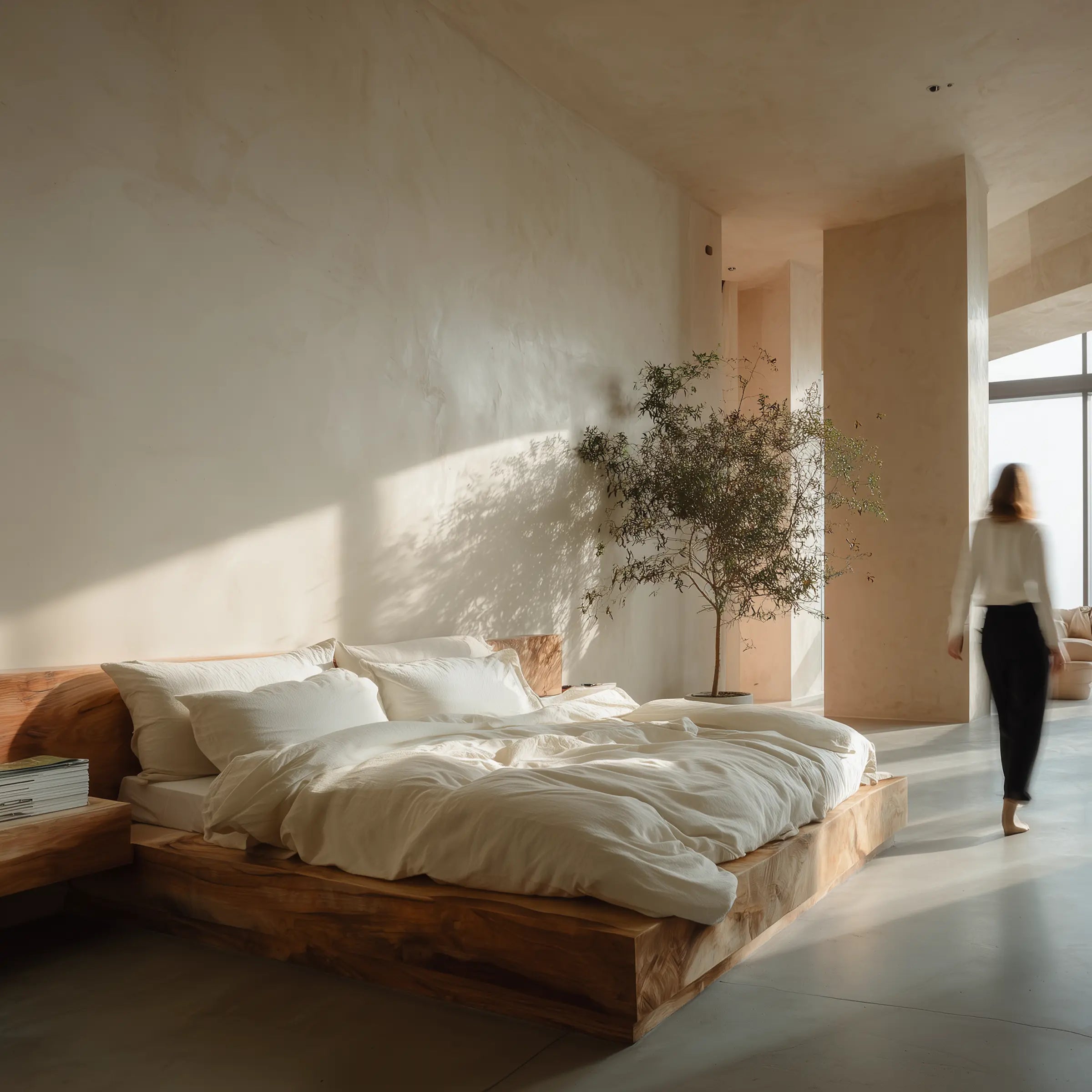 Haven Organic Platform Bed Queen Size